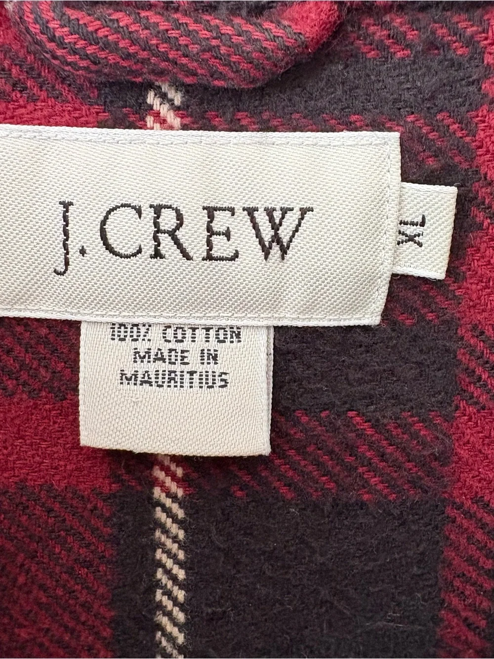 J Crew Plaid Flannel Shacket